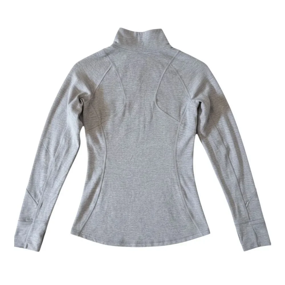LULULEMON ATHLETICA Race Your Pace 1/2 Zip Pullover Size 6